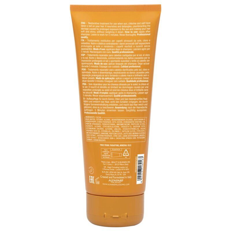 Alfaparf Milano Sunshine After Sun Treatment 200ml – Θεραπεία Επανόρθωσης μετά τον Ήλιο - Image 2
