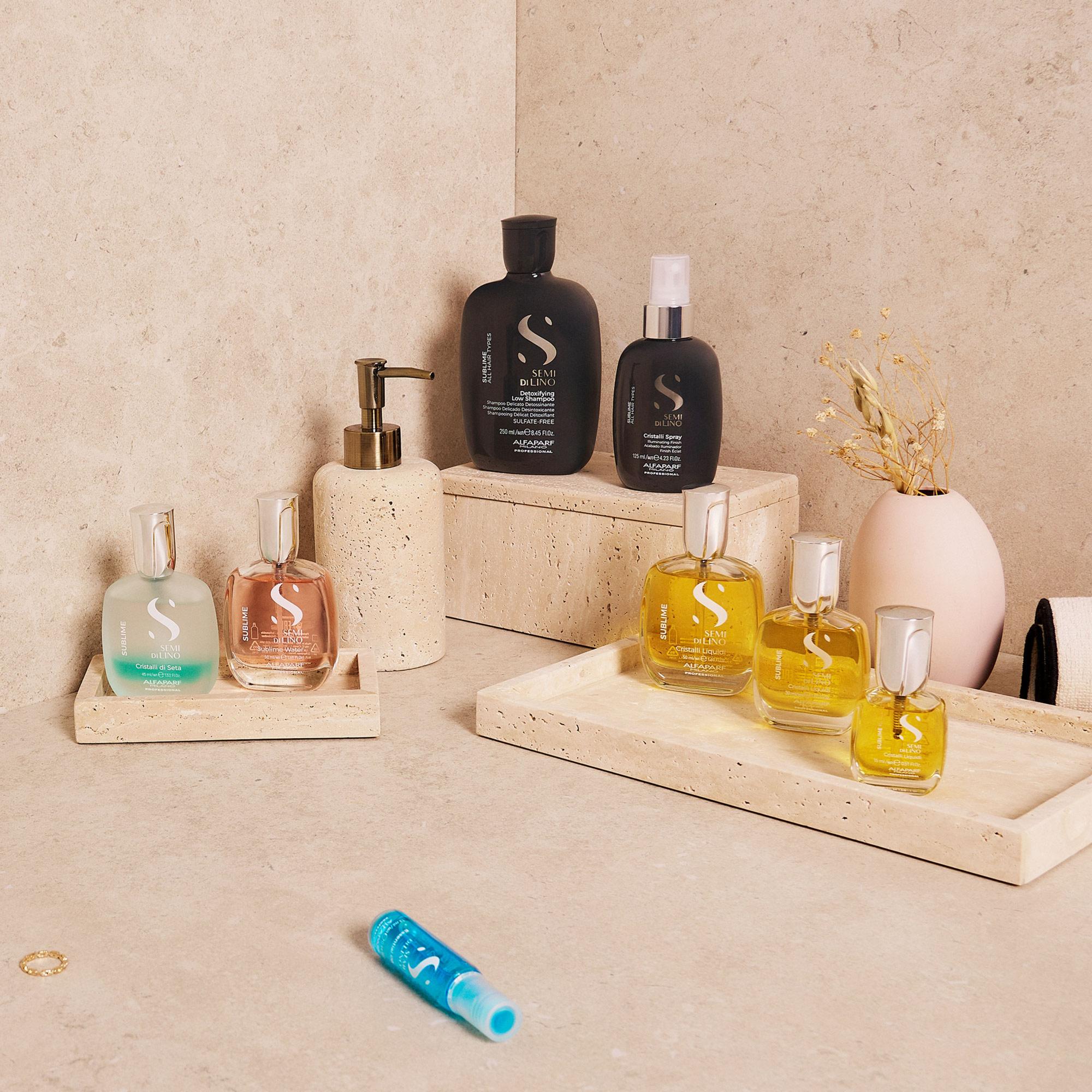 Alfaparf Milano Semi di Lino Cristalli Liquidi The Original 15ml – Ορός Λάμψης για Απόλυτα Λαμπερά & Μεταξένια Μαλλιά - Image 6