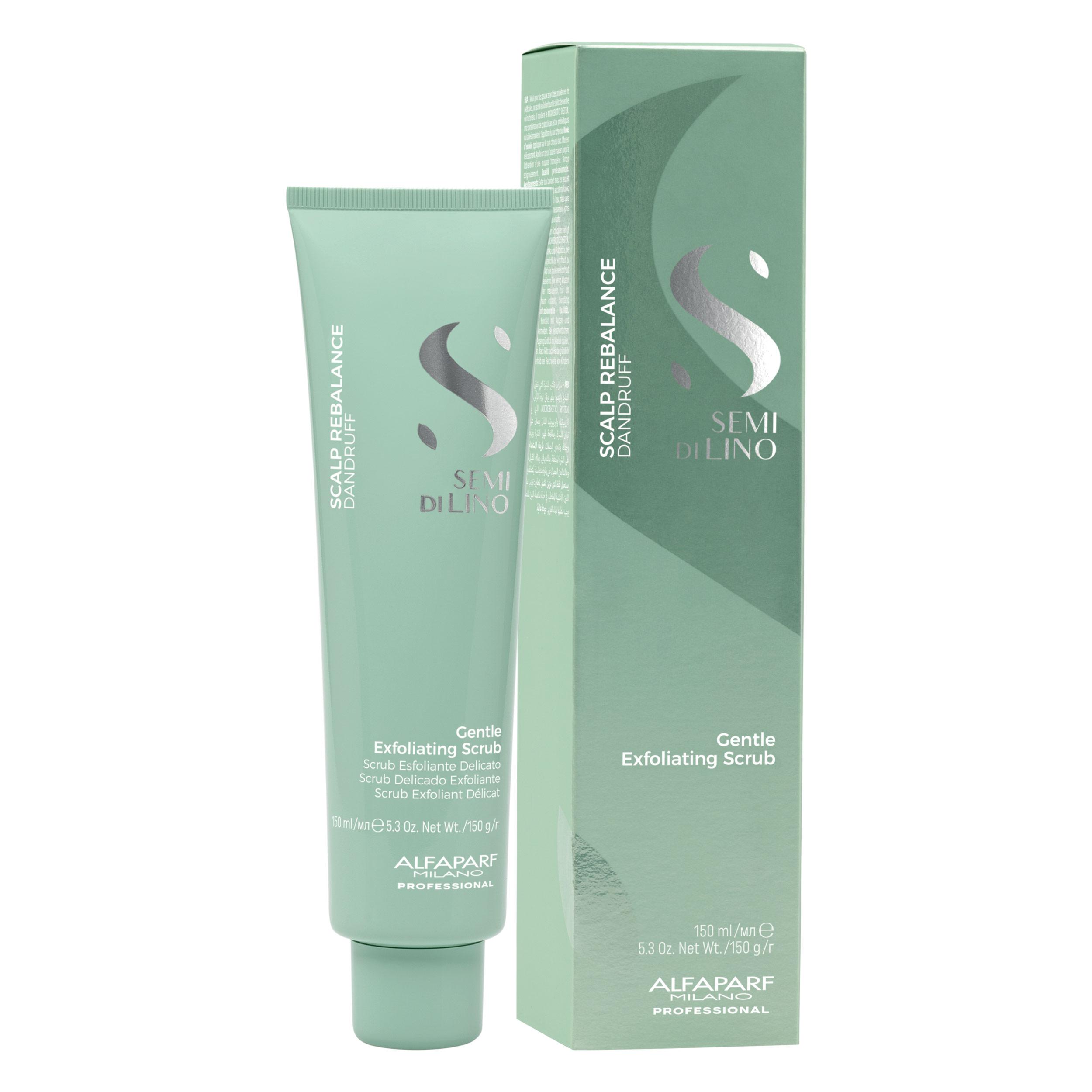Alfaparf Milano Semi di Lino Scalp Rebalance Gentle Exfoliating Scrub 150ml – Απαλό Απολεπιστικό Scrub για Ισορροπημένο Τριχωτό