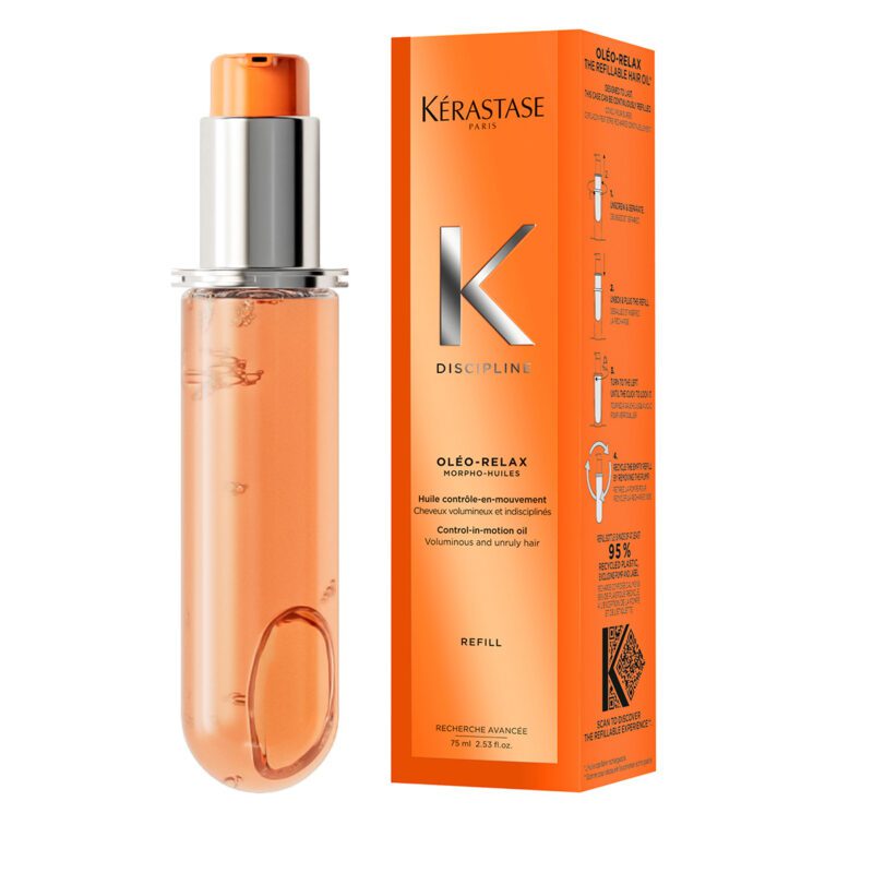Kérastase Discipline L’Huile Oleo-Relax Refill 75ml – Έλαιο Λείανσης για Ατίθασα Μαλλιά - Image 2