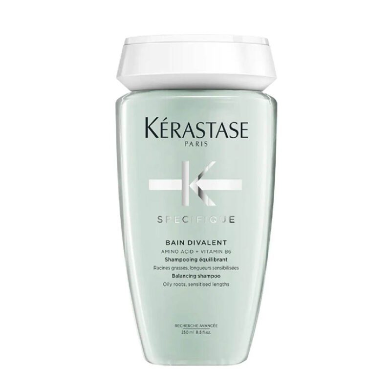 Kérastase Specifique Bain Divalent 250ml – Σαμπουάν Εξισορρόπησης για Λιπαρό Τριχωτό & Ξηρά Μήκη