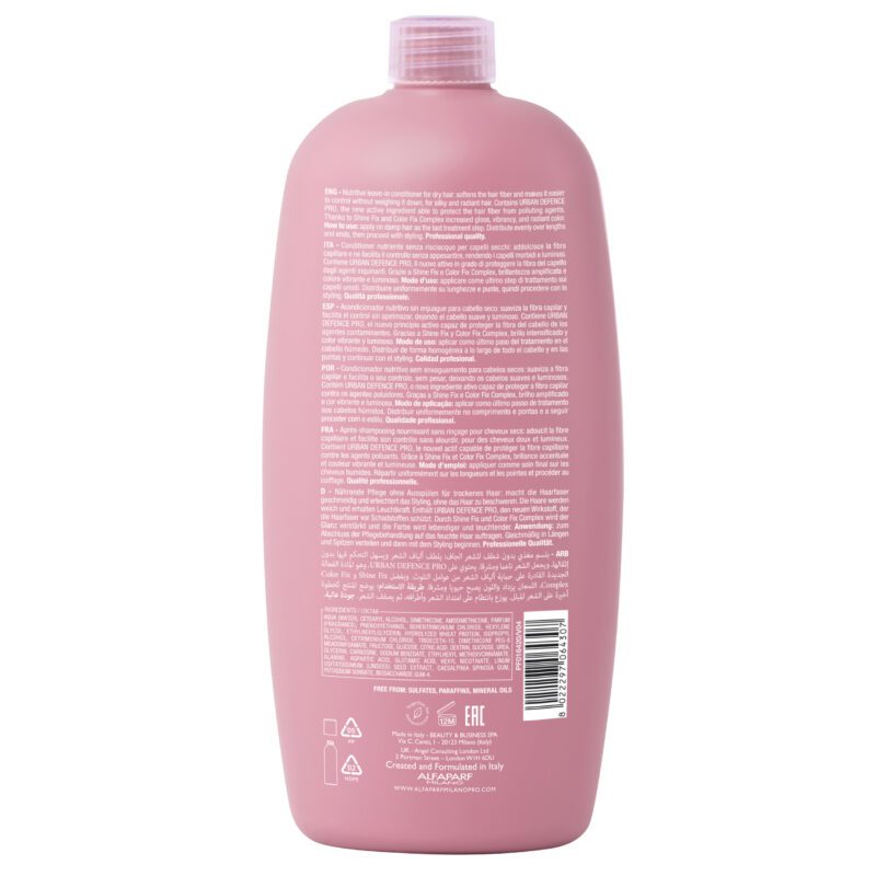 Alfaparf Semi di Lino Moisture Nutritive Leave-In Conditioner 1000ml – Κρέμα Ενυδάτωσης Χωρίς Ξέβγαλμα για Ξηρά Μαλλιά - Image 2