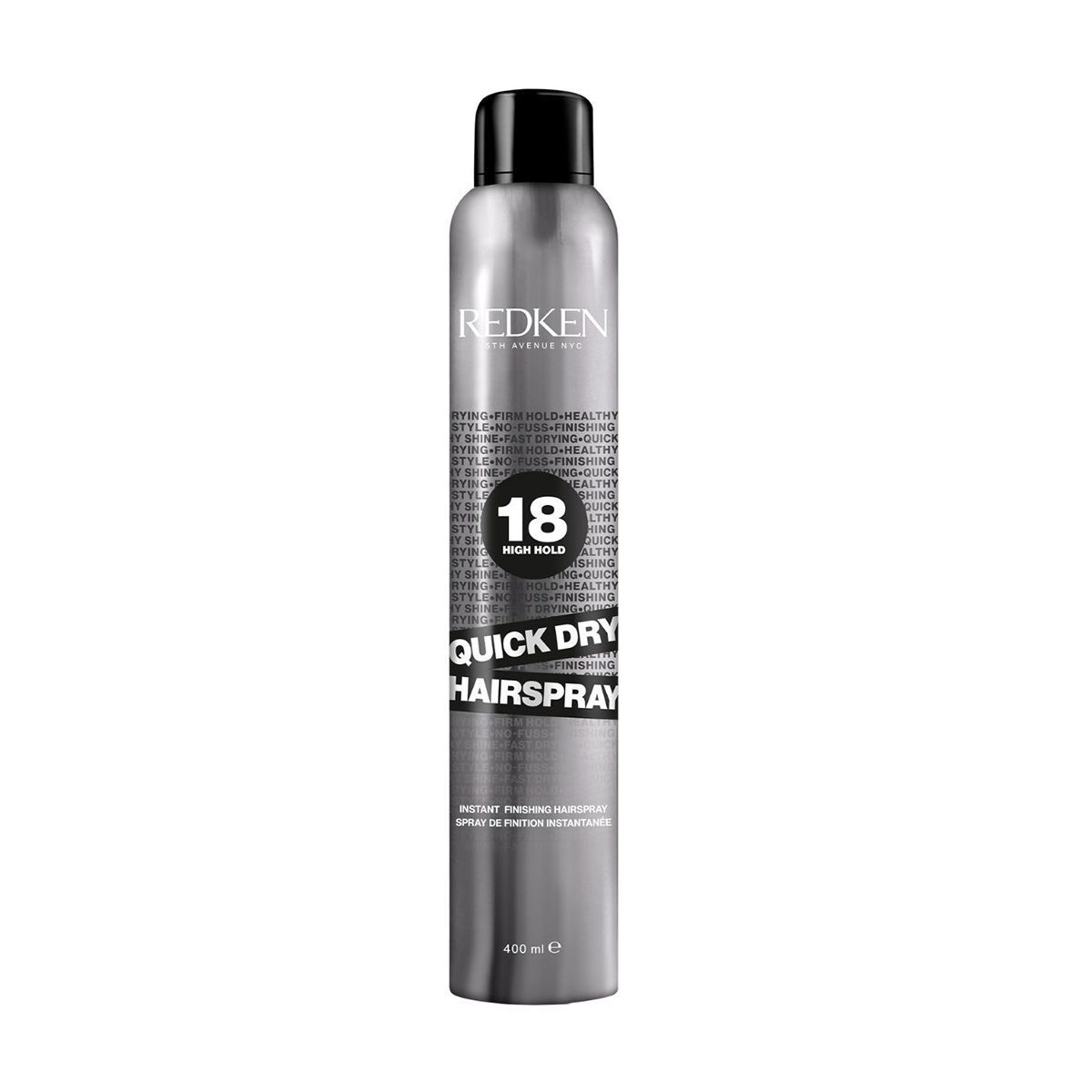 Redken Quick Dry 18 Hairspray 400ml – Σπρέι Άμεσου Στεγνώματος για Δυνατό Κράτημα & Λάμψη
