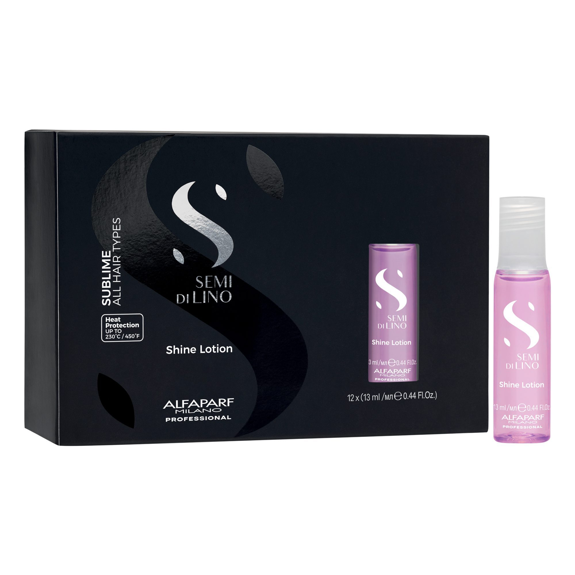 Alfaparf Milano Semi Di Lino Sublime Shine Lotion 12x13ml – Λοσιόν Ενίσχυσης Λάμψης για Όλους τους Τύπους Μαλλιών