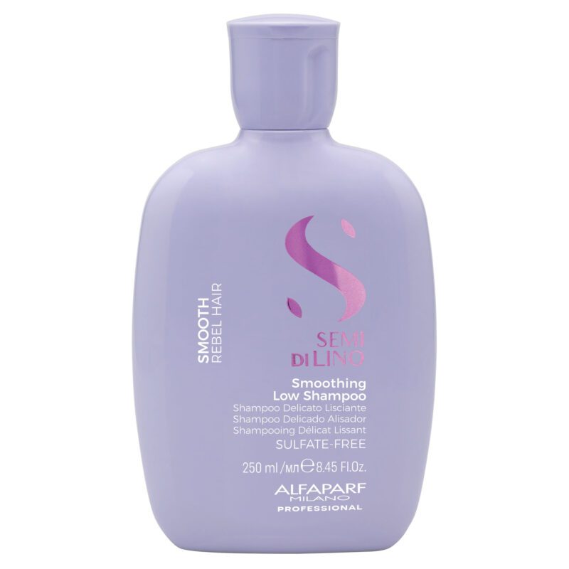 Alfaparf Milano Semi di Lino Smoothing Low Shampoo 250ml – Σαμπουάν Λείανσης & Ελέγχου Φριζαρίσματος για Ατίθασα Μαλλιά