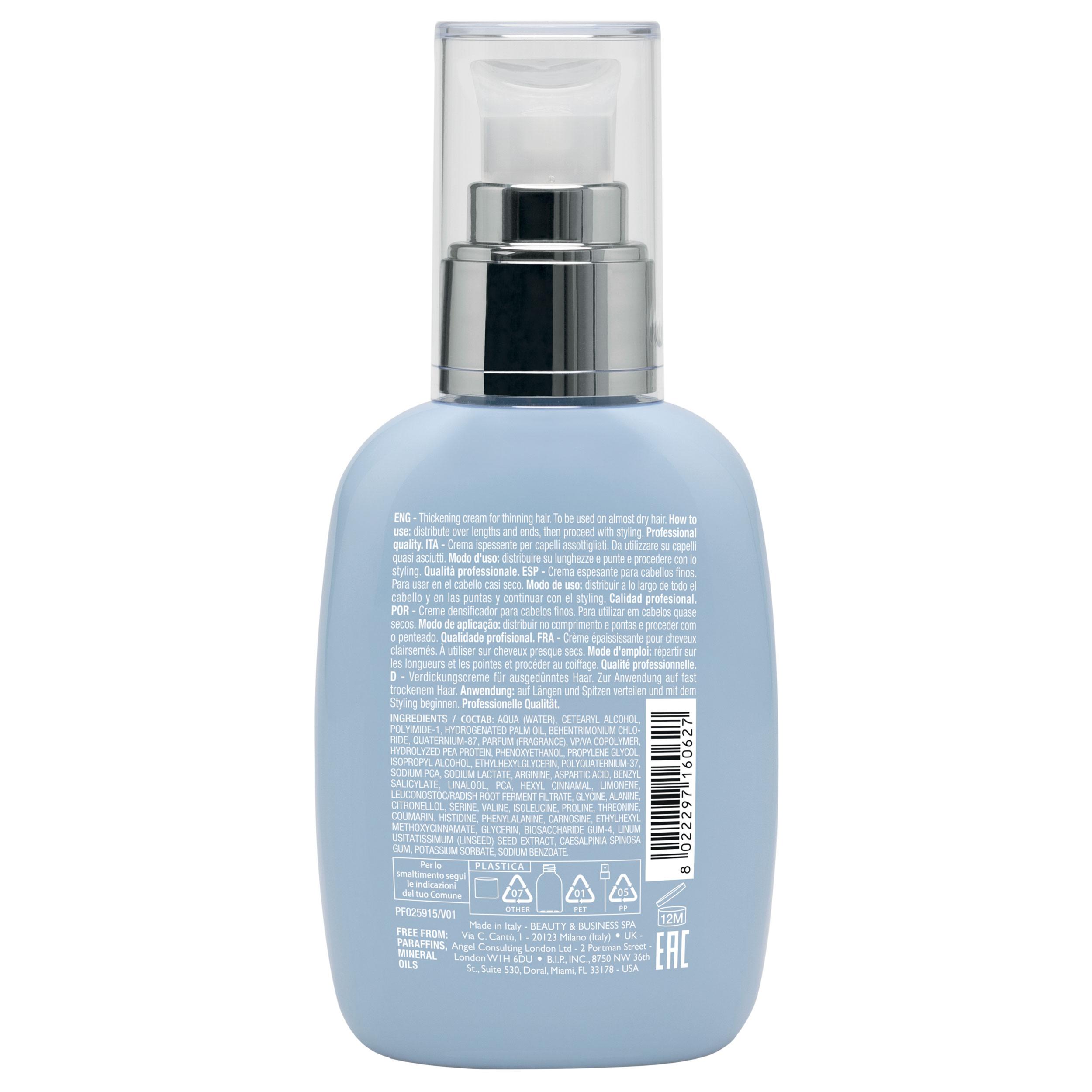 Alfaparf Milano Semi Di Lino Density Thickening Cream 125ml – Κρέμα Πύκνωσης για Λεπτά & Αδύναμα Μαλλιά - Image 2