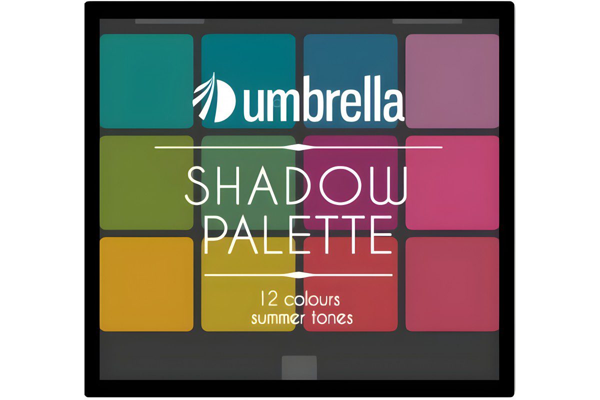 Παλέτα Με 12 Σκιές Ματιών No C - Colourful Umbrella Umbrella - Image 3