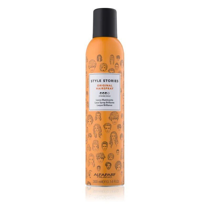 Alfaparf Milano Style Stories Original Hairspray 300ml – Λακ Σταθεροποίησης για Φυσικό Κράτημα & Διάρκεια