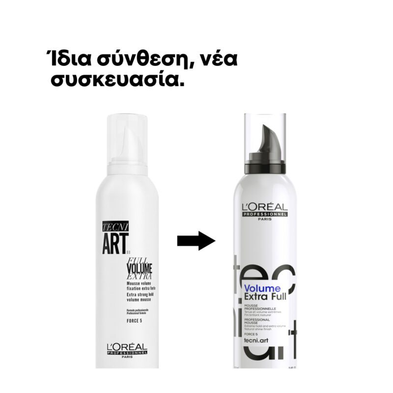 L’Oréal Professionnel Tecni.ART Volume Extra Full Αφρός 250ml - Image 3