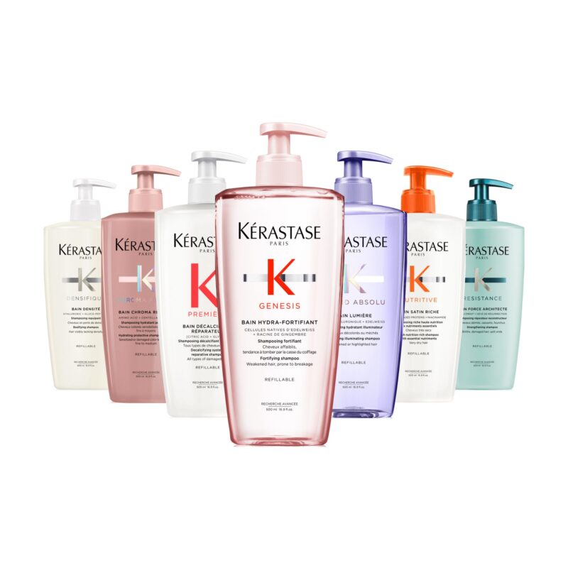 Kérastase Genesis Bain Hydra-Fortifiant 500ml - Σαμπουάν Κατά της Τριχόπτωσης για Λεπτά Μαλλιά - Image 7