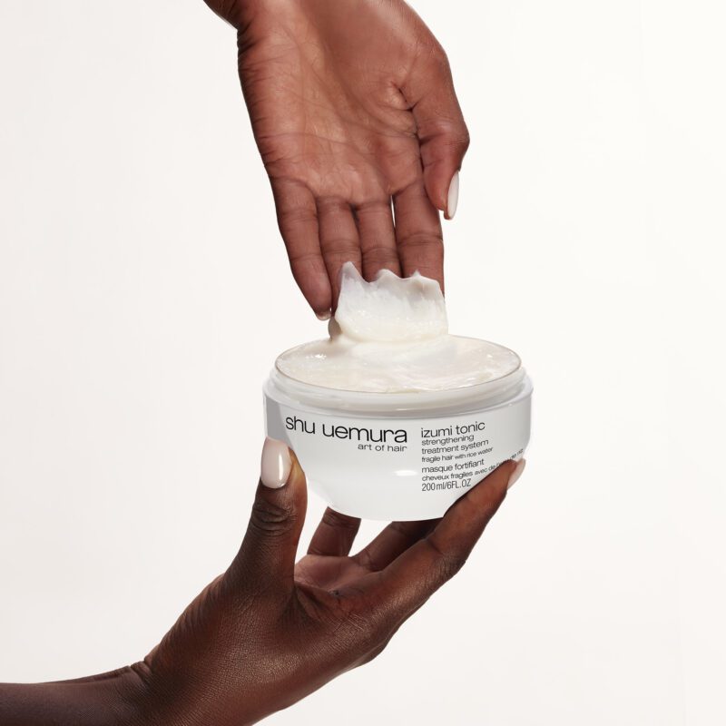 Shu Uemura Izumi Tonic Strengthening Treatment Mask 200ml – Μάσκα Ενδυνάμωσης & Πυκνότητας με Rice Water - Image 3