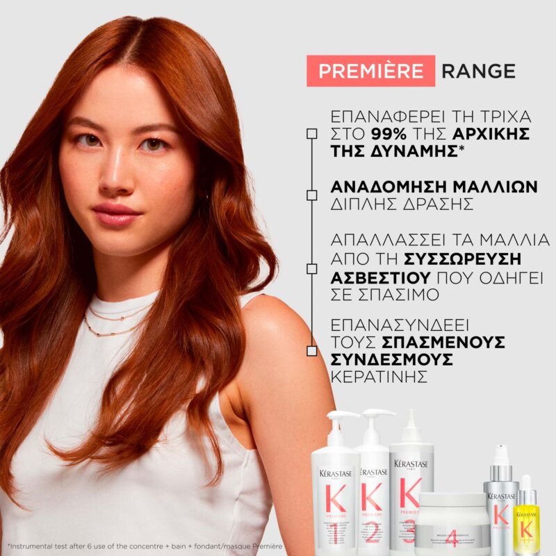 Kérastase Première Bain Décalcifiant 1000ml – Σαμπουάν Αναδόμησης & Αποτοξίνωσης από το Ασβέστιο - Image 5