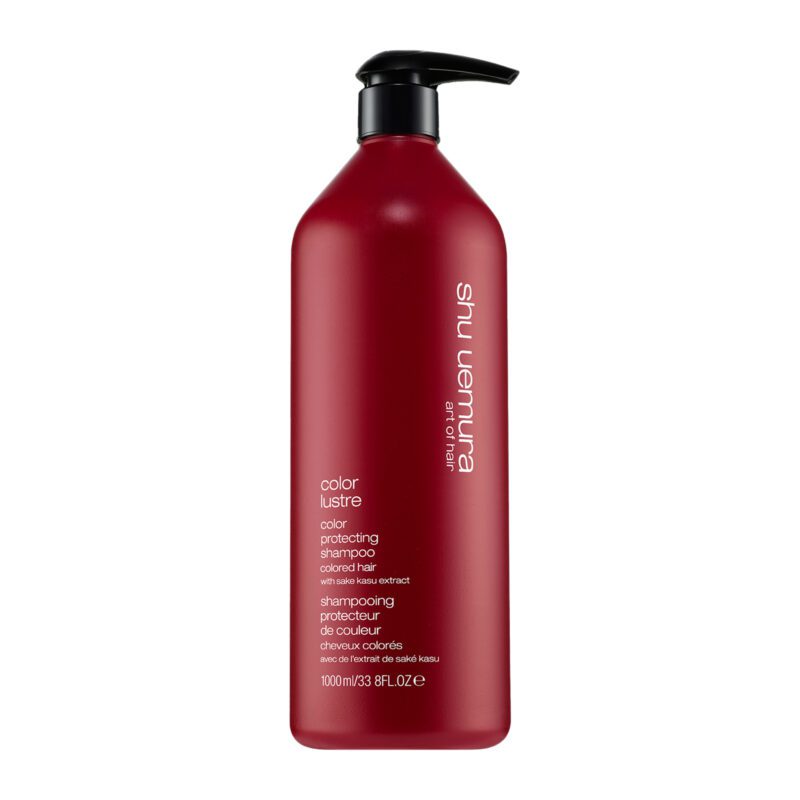 Shu Uemura Color Lustre Sulfate Free Shampoo 1000ml – Επαγγελματικό Σαμπουάν Χωρίς Θειικά για Βαμμένα Μαλλιά