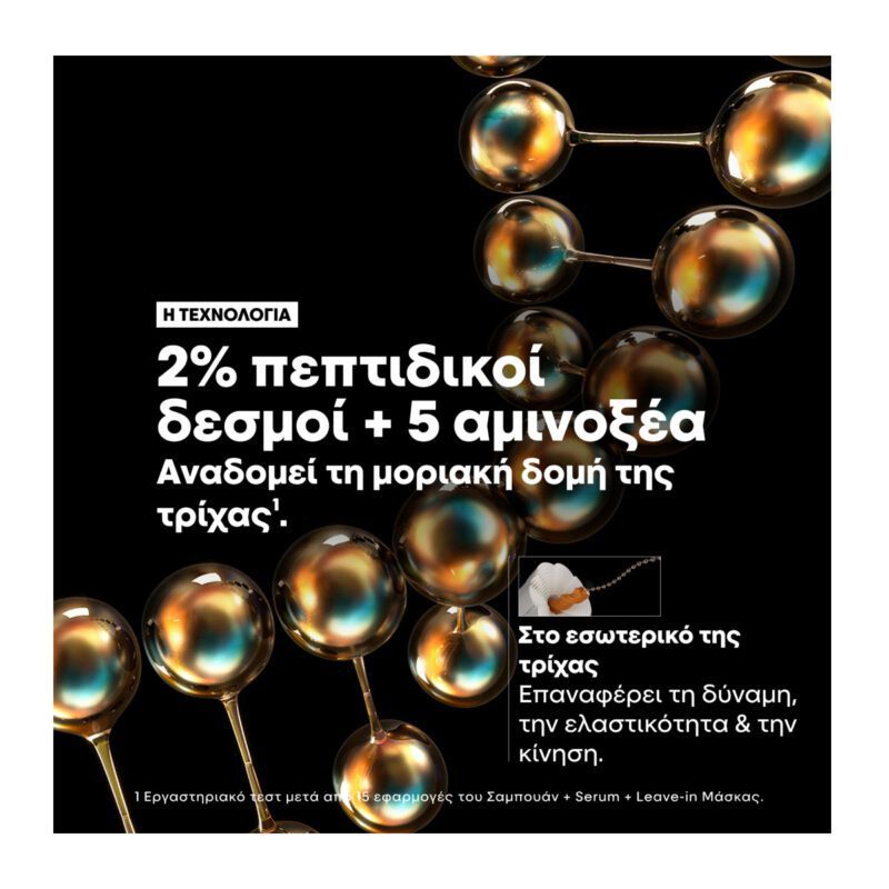 L’Oréal Professionnel Absolut Repair Molecular – Μάσκα Μοριακής Επανόρθωσης για Ταλαιπωρημένα Μαλλιά 500ml - Image 5