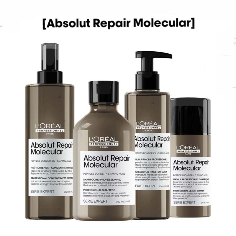 L’Oréal Professionnel Serie Expert Absolut Repair Molecular Pre-Treatment Προετοιμασία Επανόρθωσης 190ml - Image 4