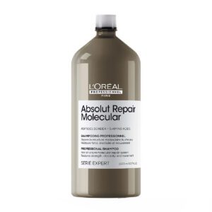 L’Oréal Professionnel Serie Expert Absolut Repair Molecular Σαμπουάν Μοριακής Επανόρθωσης χωρίς Θειικά Άλατα για Ταλαιπωρημένα Μαλλιά 1500ml