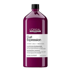 L’Oréal Professionnel Serie Expert Curl Expression Intense Moisturizing Cleansing Cream Shampoo 1500ml – Εντατικά Ενυδατικό Κρεμώδες Σαμπουάν για Σγουρά και Πολύ Σγουρά Μαλλιά