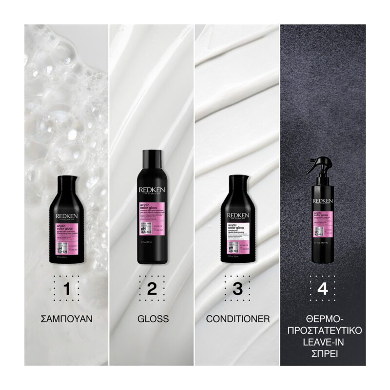 Redken Acidic Color Gloss Conditioner 1000ml – Μαλακτική Κρέμα για Λάμψη & Προστασία Χρώματος - Image 5