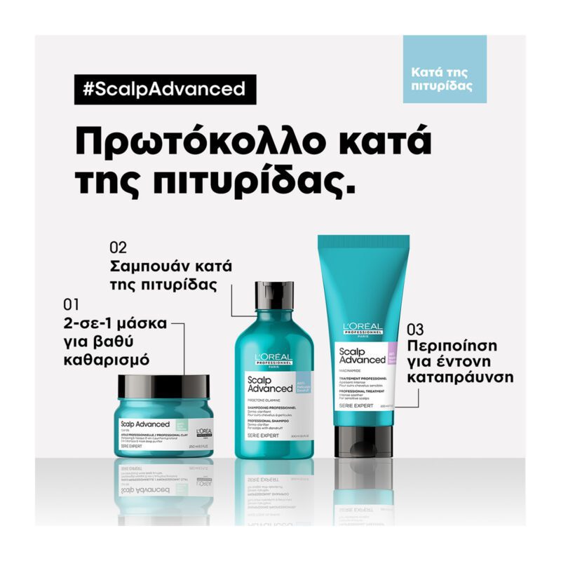 L’Oréal Professionnel Serie Expert Scalp Anti-Dandruff Σαμπουάν Κατά της Πιτυρίδας 300ml - Image 6