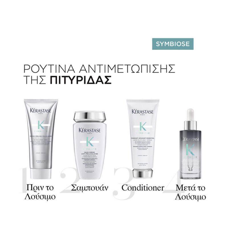 Kérastase Symbiose Fondant Apaisant Essentiel Conditioner για Τριχωτό με Τάση Πιτυρίδας 1000ml - Image 7