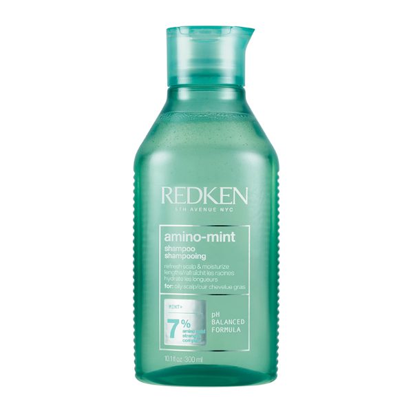 Redken Amino-Mint Shampoo 300ml – Καθαρίζει σε Βάθος & Ρυθμίζει τη Λιπαρότητα