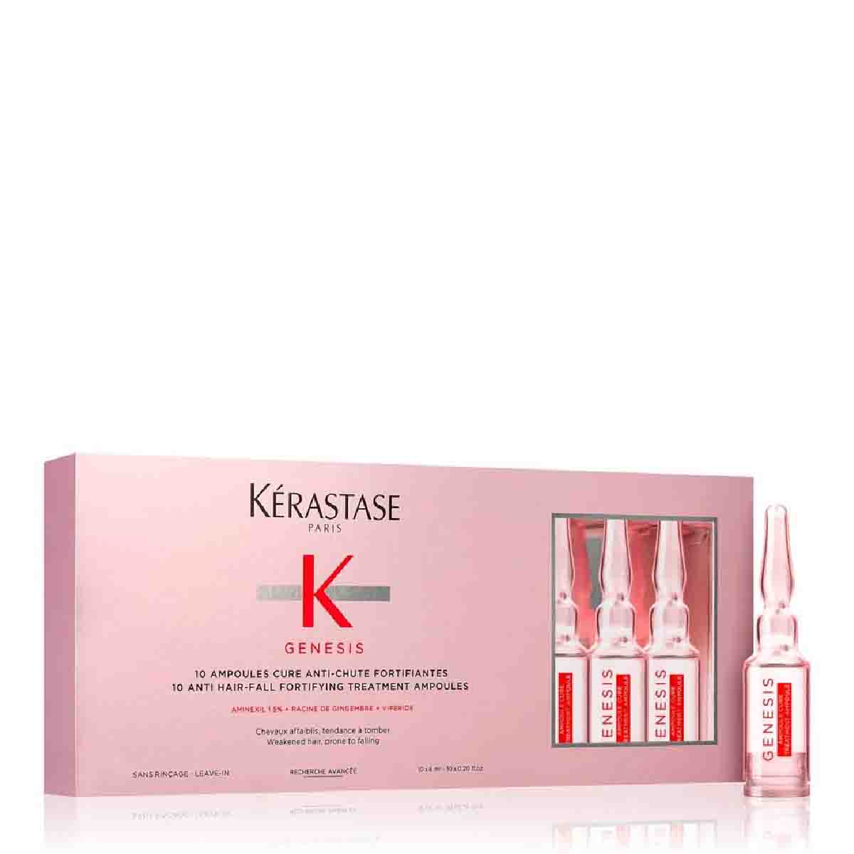 Kérastase Genesis Cure Ampoules Anti-Chute Fortifiant – Θεραπεία κατά της Τριχόπτωσης 10x6ml
