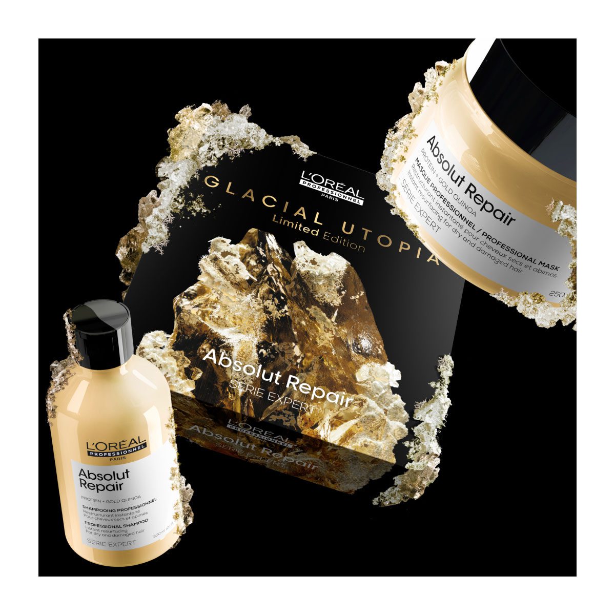 L’Oréal Professionnel Serie Expert Limited Edition Absolut Repair Duo Set για Επανόρθωση & Αναδόμηση στα Ταλαιπωρημένα Μαλλιά - Image 4