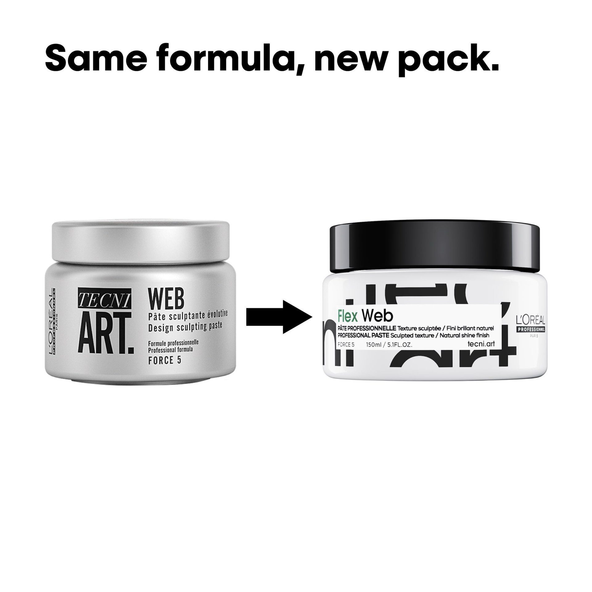 L’Oréal Professionnel Tecni Art Web Κρέμα Διαμόρφωσης 150ml - Image 2