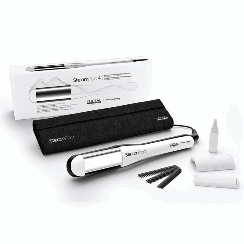 L’Oréal Professionnel Paris Steampod 4.0 – Επαγγελματική Ισιωτική Πρέσα Ατμού για Απόλυτα Λεία Μαλλιά με Υγιή Όψη