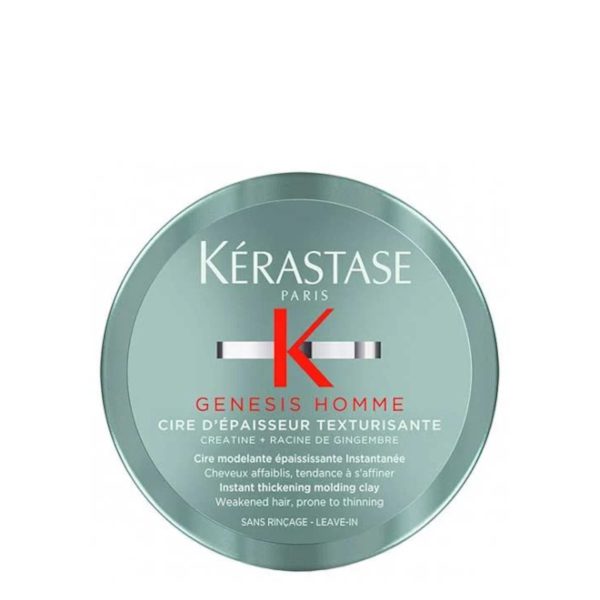 Kérastase Genesis Homme Cire D’Épaisseur Texturisante 75ml – Πηλός Διαμόρφωσης για Άντρες