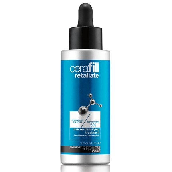 Redken Cerafill Retaliate Hair Redensifying Treatment with Stemoxydine 5% 90ml – Θεραπεία Πύκνωσης Μαλλιών - Image 4