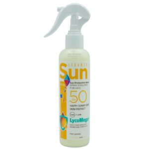 Leganza Sun Protection Body Spray-Emulsion for Children SPF 50+ 200ml – Αντηλιακό Σπρέι Γαλάκτωμα για Παιδιά με LycoMega® & Πολύ Υψηλή Προστασία