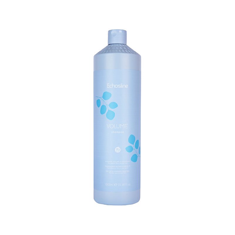 Echosline Volume Shampoo 1000ml – Σαμπουάν για Όγκο σε Λεπτά & Άτονα Μαλλιά