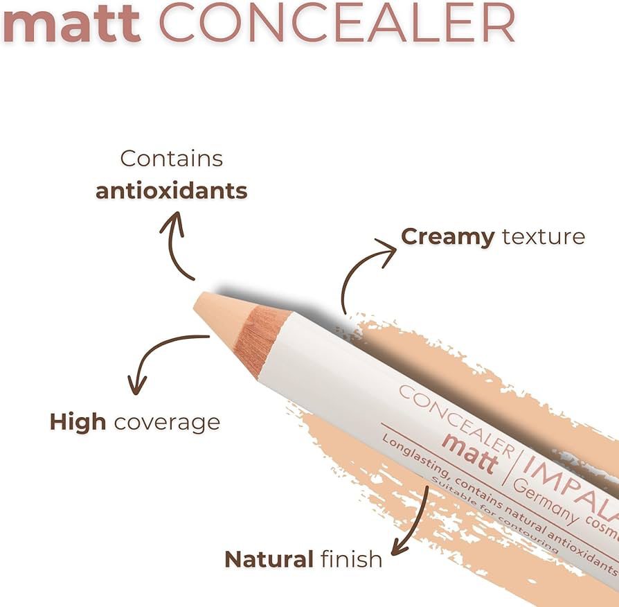 Impala Concealer Matt No12 Light Beige – Ανοιχτό Μπεζ Ματ Concealer Προσώπου - Image 2