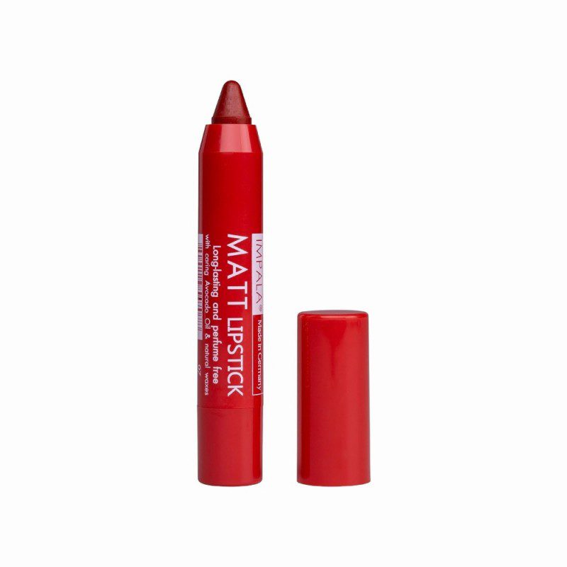 Impala Automatic Matt Lipstick Long Lasting and Perfume Free No07 Scarlet – Αυτόματο Ματ Κραγιόν Scarlet - Image 2
