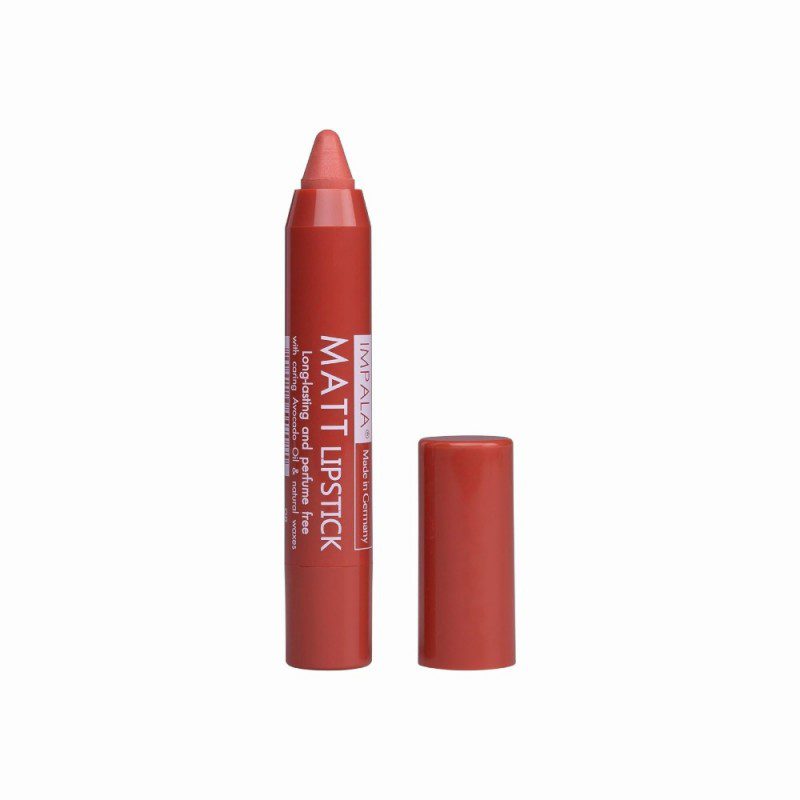 Impala Automatic Matt Lipstick Long Lasting and Perfume Free No08 Rose Amber – Αυτόματο Ματ Κραγιόν Rose Amber - Image 2