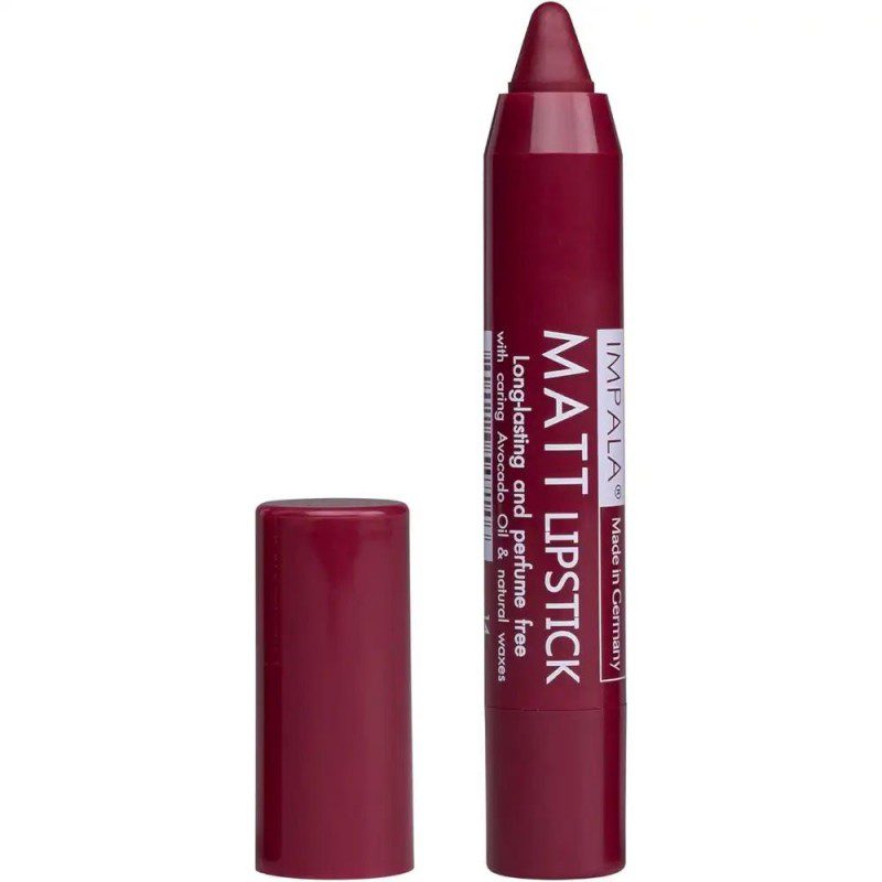 Impala Automatic Matt Lipstick Long Lasting and Perfume Free No14 Violet’s Secret – Αυτόματο Ματ Κραγιόν Violet’s Secret - Image 2