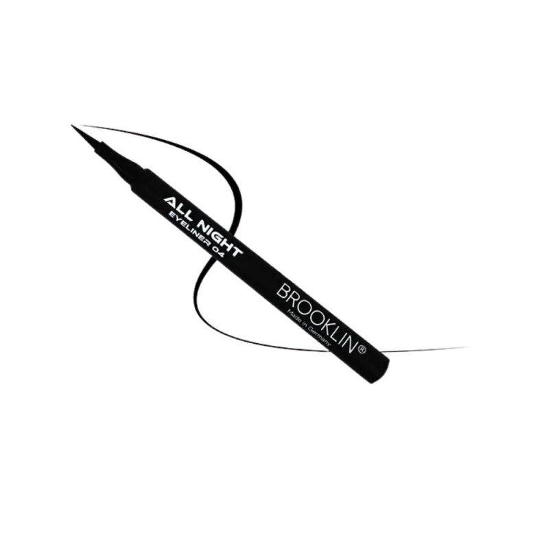 Impala Brooklin Υγρό Eyeliner ALL NIGHT 04 Μακράς Διάρκειας – Αδιάβροχο Υγρό Eyeliner 30 Ωρών