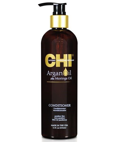 CHI Argan Oil Conditioner για Αναδόμηση για Όλους τους Τύπους Μαλλιών 355ml