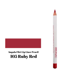 Impala Flirt Lip Liner No105 – Ruby Red | Ματ Μολύβι Χειλιών με Βιταμίνη Ε