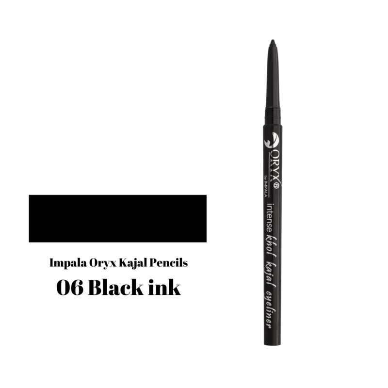 Impala ORYX Intense Khol Kajal Eyeliner No06 - Ink Black