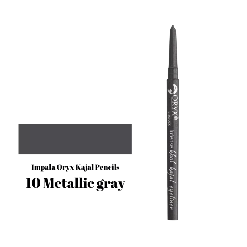 Impala ORYX Intense Khol Kajal Eyeliner No10 - Gunmetal Grey