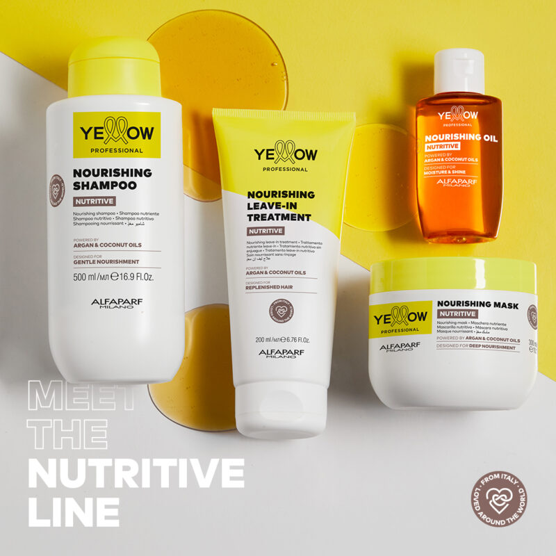 Alfaparf Yellow Professional Nutritive Nourishing Leave-in Treatment 200ml – Εντατική Leave-in Φροντίδα & Ενυδάτωση για Ξηρά Μαλλιά - Image 5