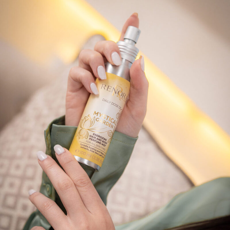 Renora Daily Dose Mystical Garden Hair & Body Mist 150ml – Ενεργοποιητικό Άρωμα για Μαλλιά & Σώμα με Φυσική Φρεσκάδα - Image 5