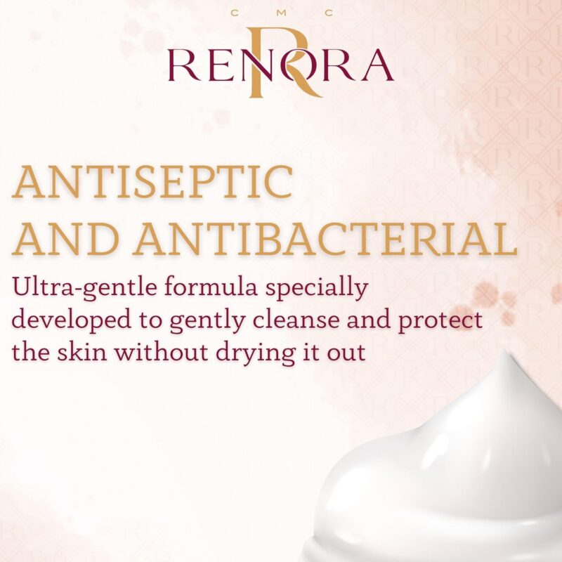 Renora Soft Care Liquid Cream Soap 300ml – Κρεμώδες Υγρό Σαπούνι για Απαλό Καθαρισμό & Ενυδάτωση Χεριών - Image 4