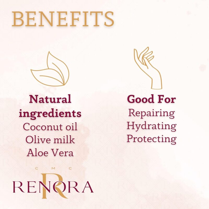 Renora Repairing Hand & Nail Concentrate 75ml – Εντατική Κρέμα Επανόρθωσης για Χέρια & Νύχια - Image 2