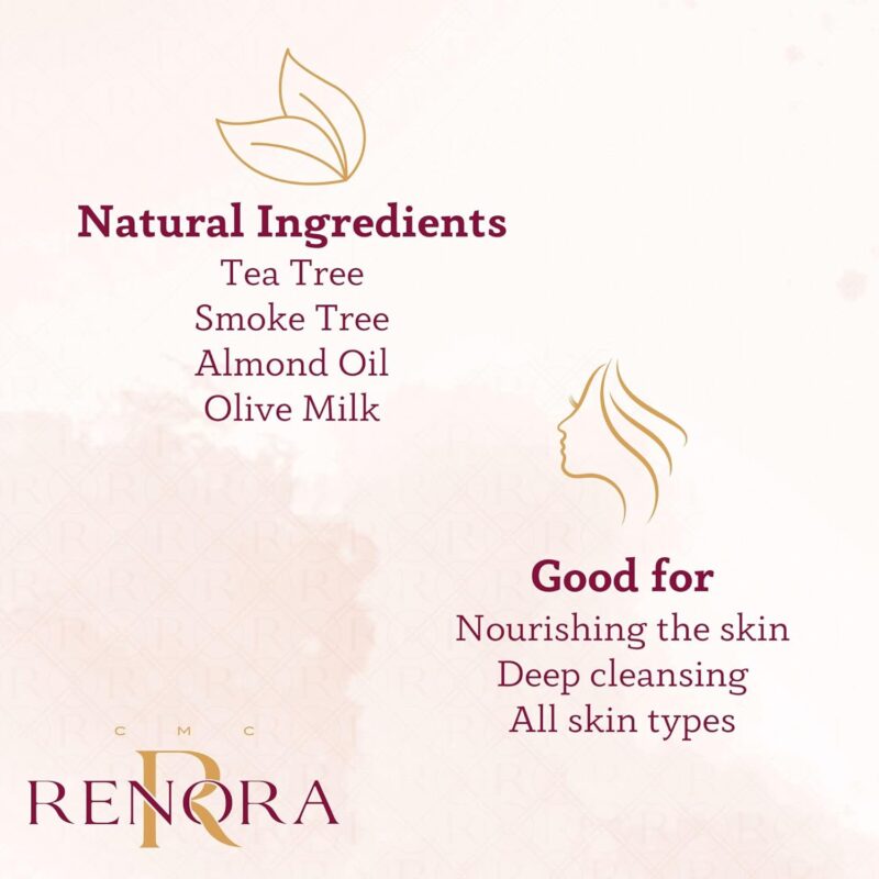 Renora Soft Care Liquid Cream Soap 300ml – Κρεμώδες Υγρό Σαπούνι για Απαλό Καθαρισμό & Ενυδάτωση Χεριών - Image 2