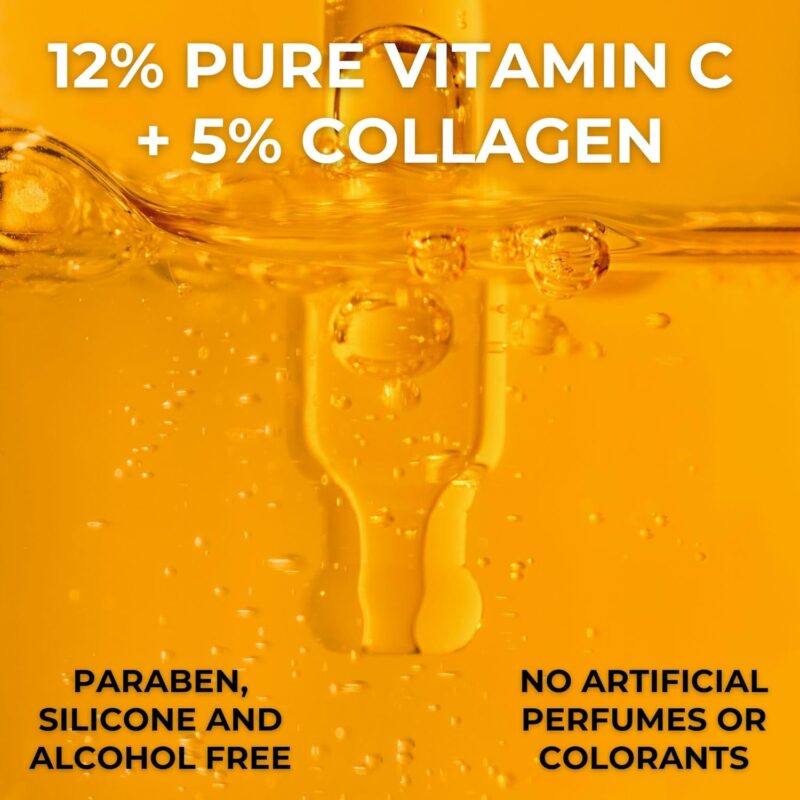 Renora Daily Dose of Vitamin C & Collagen Brightening Anti-Aging Serum 30ml – Λάμψη, Σύσφιξη & Αντιγήρανση σε Κάθε Σταγόνα - Image 2