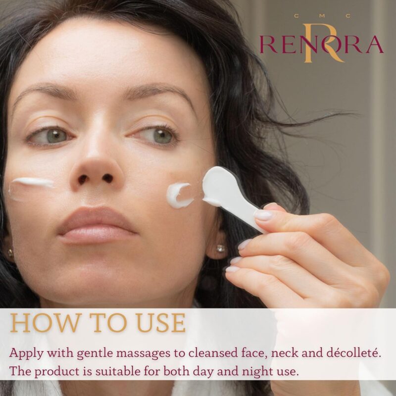 Renora Correcting & Calming Cream-Emulsion 50ml – Καταπραϋντική Ελαφριά Κρέμα για Ερυθρότητα & Δυσανεξία - Image 5