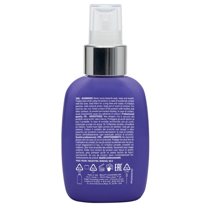 Alfaparf Milano Semi di Lino Anti-Yellow Spray 125ml – Σπρέι Εξουδετέρωσης Κιτρινωπών Τόνων & Λάμψης για Ξανθά, Λευκά & Γκρίζα Μαλλιά - Image 2